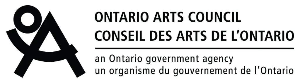 Ontario Arts Council black and white logo